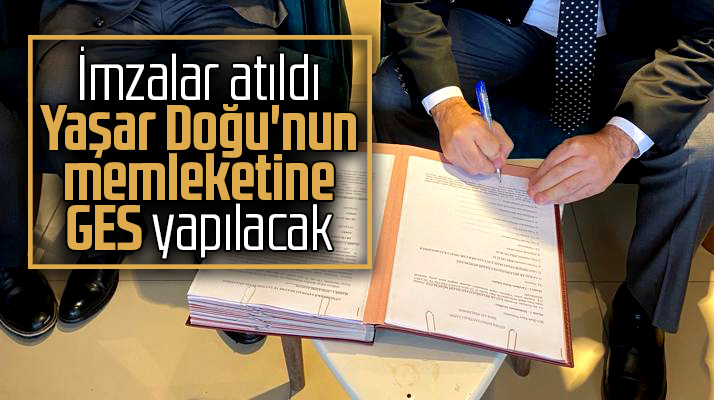 Samsun'un Kavak ilçesinde yapılacak Güneş Enerji Santrali için imzalar atıldı