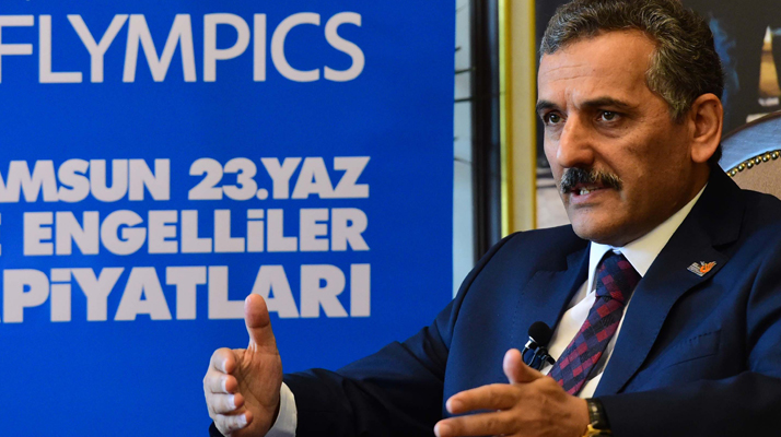 Samsun Valisi Osman Kaymak'tan Samsun halkına olimpiyat çağrısı