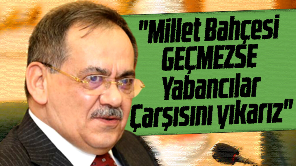 Samsun Büyükşehir Başkanı Demir: Millet Bahçesi geçmezse Yabancılar Çarşısını yıkarız