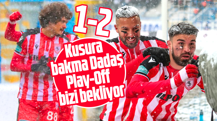 TFF 1. Ligde Büyükşehir Belediye Erzurumspor Yılport Samsunspor'a 2-1 yenildi