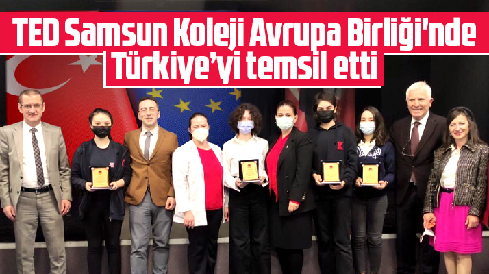 TED Samsun Koleji Avrupa Gençlik Parlamentosunda Türkiye'ye temsil etti