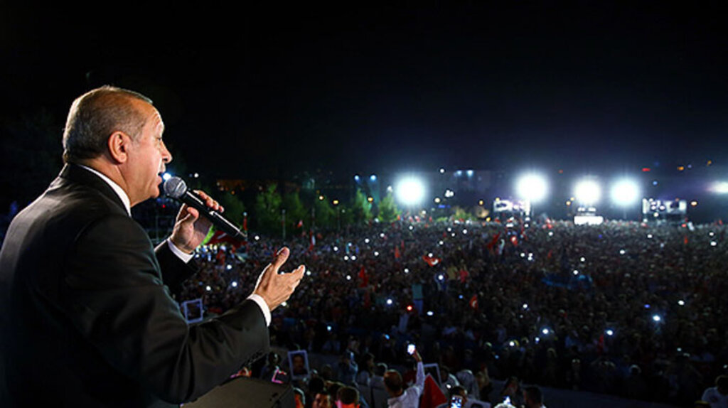 Cumhurbaşkanı Erdoğan:Küllerin altında kor bir ateş yanıyor