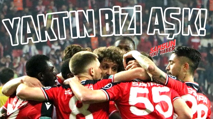 Yaktın bizi aşk! Yılport Samsunspor Eyüpspor maçı 2-2 bitti!