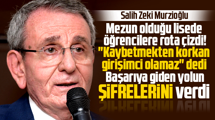 Samsun TSO Başkanı Murzioğlu, lise öğrencilerine başarıya giden yolun şifrelerini verdi