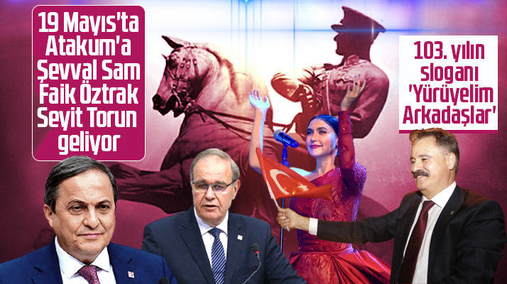 Atakum'da 19 Mayıs'ın 103. yıl coşkusu yaşanacak! Şevval Sam geliyor