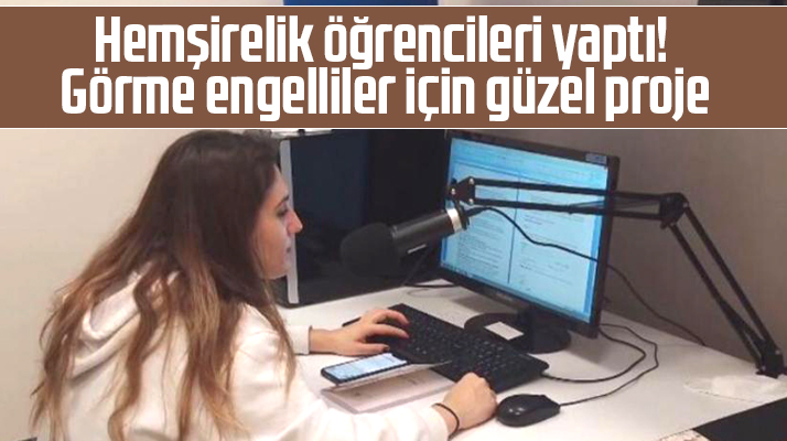 Samsun'da görme engelliler için Sesli Kitap projesi hayata geçirildi
