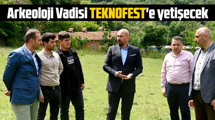 Samsun'un Tekkeköy ilçesinde Arkeoloji Vadisi TEKNOFEST'e yetişecek