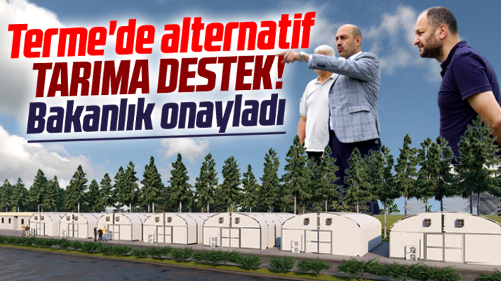 Samsun'un Terme ilçesinde istiridye mantarı üretimine destek verilecek