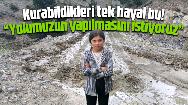 Samsun'da Pelitbükü mahallesinin tek hayali! Bozuk yolların yapılması