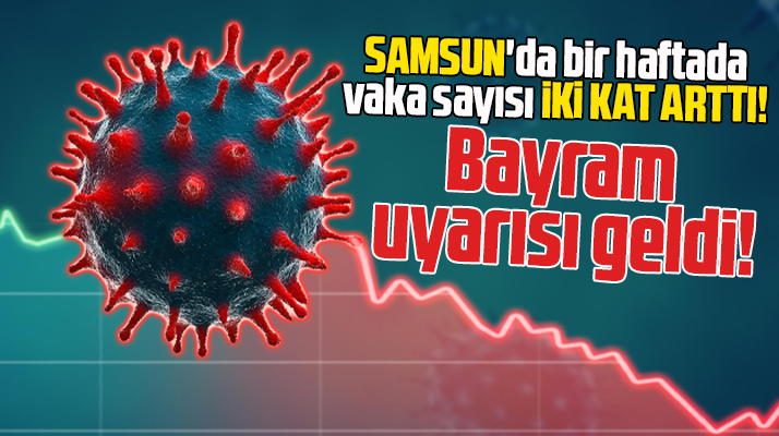 Samsun'da vaka sayısı iki kat arttı! Kurban Bayramı uyarısı geldi!