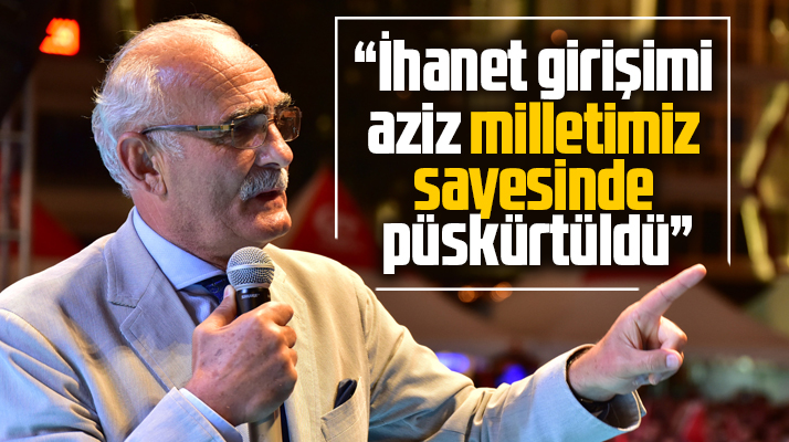 Samsun Milletvekili Yusuf Ziya Yılmaz 15 Temmuz'un 6. yılı ile ilgili açıklama yaptı