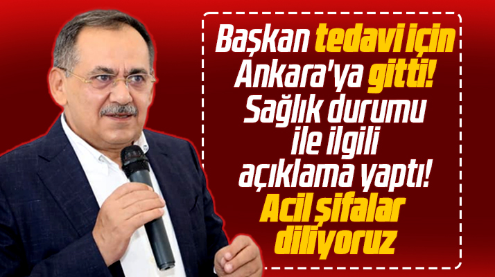 Samsun Büyükşehir Belediye Başkanı Demir sağlık durumu ile ilgili açıklama yaptı