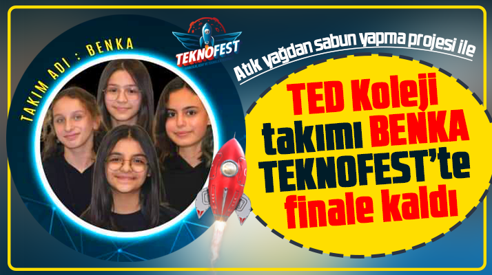 Samsun TED Koleji'nin Benka takımı TEKNOFEST'te Türkiye finaline kaldı