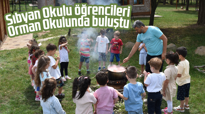 Samsun'da Sıbyan Okulu öğrencileri Canik Orman Okulunda buluştu