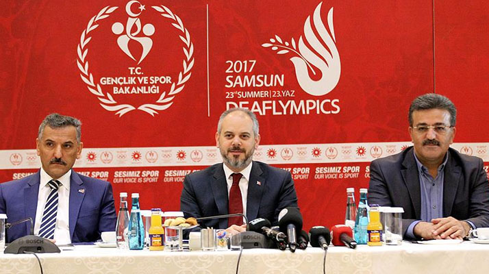 Samsun'da düzenlenecek olimpiyatlara 294 Milli sporcu katılacak