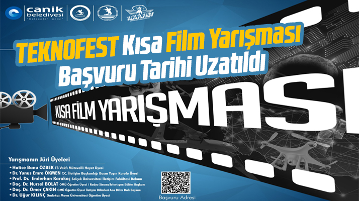 Samsun'da Canik Belediyesi Kısa Film Yarışması’nın başvuru tarihi uzatıldı