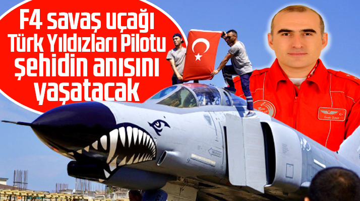 Samsun'un Çarşamba ilçesinde Bilim Parkı'na şehit pilot anısına savaş uçağı yerleştirildi