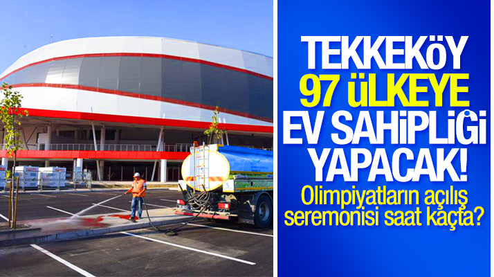 Samsun'un Tekkeköy ilçesinde olimpiyat oyunlarının açılış seremonisi saat kaçta