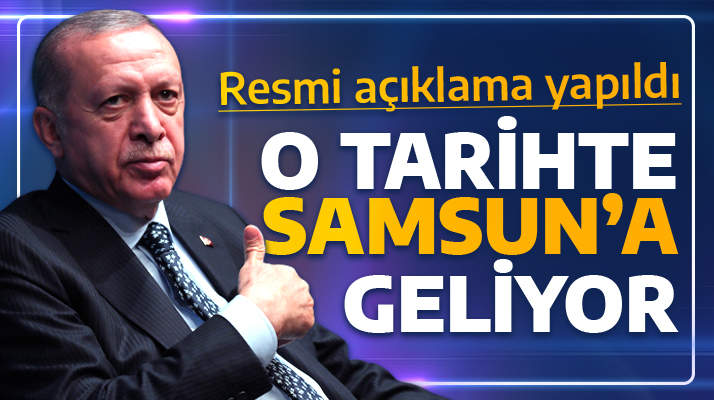 Cumhurbaşkanı Erdoğan'ın TEKNOFEST için Samsun'a geliş tarihi açıklandı