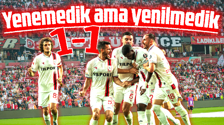 Yılport Samsunspor-Eyüpspor maçı 1-1 berabere bitti
