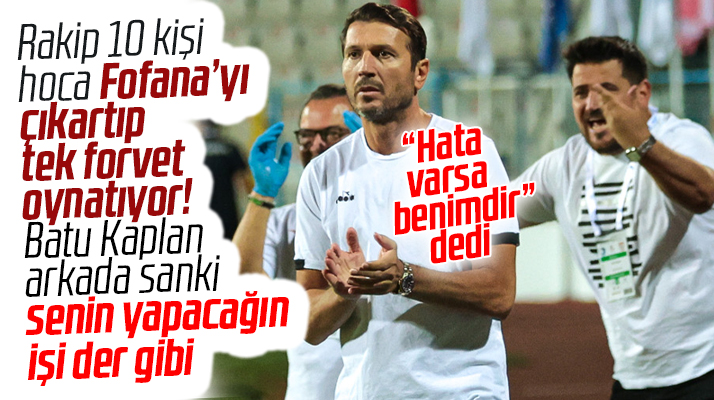 Erzurum Samsunspor maçı 2-2 bitti! Samsunspor taraftarı Bektaş'ı topa tuttu