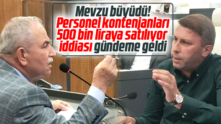 Samsun'da belediye meclisinde şok iddia! Kadrolar para karşılığı satılıyor