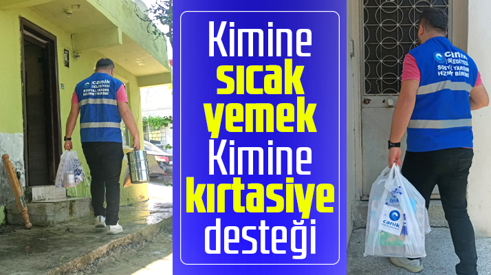Samsun'da Canik Belediyesi öğrencilere kırtasiye desteği veriyor