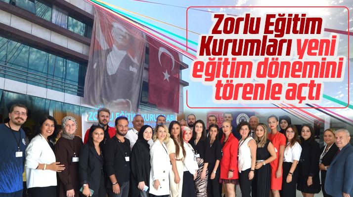 Samsun'da Zorlu Eğitim Kurumları yeni eğitim-öğretim dönemine tören ile başladı