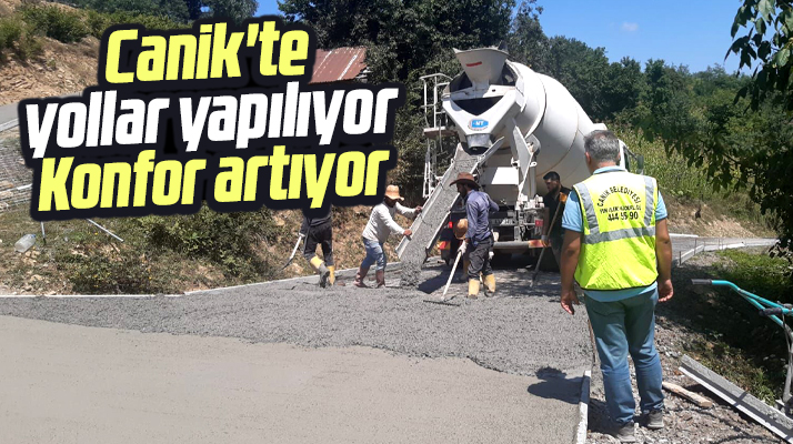 Samsun'da Canik Belediyesi ulaşım konforunu yükseltiyor