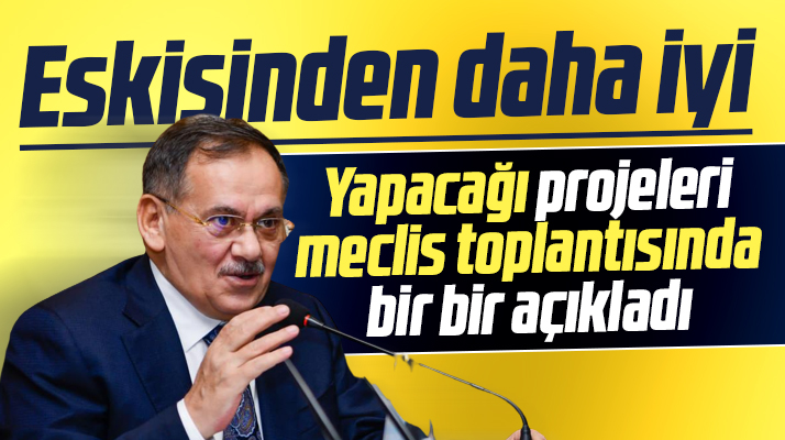 Samsun Büyükşehir Başkanı Demir yapacağı projeleri bir bir açıkladı