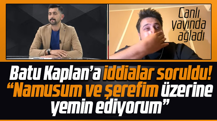 Batu Kaplan, Fanatik yazarı Hakan Can'ın iddialarına yanıt verdi