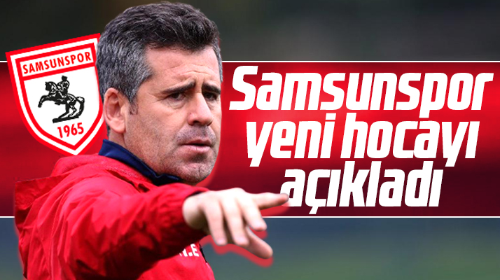 Yılport Samsunspor'da yeni Teknik Direktör açıklandı! Hüseyin Eroğlu