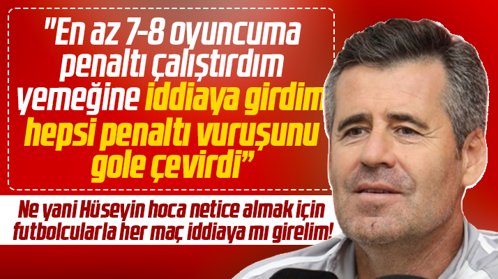 Yılport Samsunspor Teknik Direktörü Eroğlu'ndan ilginç penaltı açıklaması