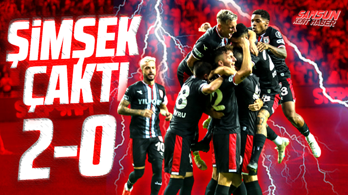 Yılport Samsunspor Gençlerbirliği'ni 2 golle mağlup etti