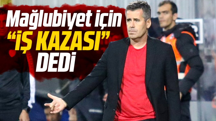 Hüseyin Eroğlu Altınordu mağlubiyetini iş kazası olarak niteledi