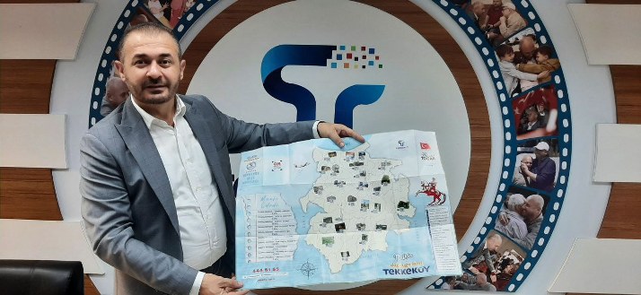 Tekkeköy’ün tarihi ve turistik mekanları Gezi Haritası ile dijitale taşındı