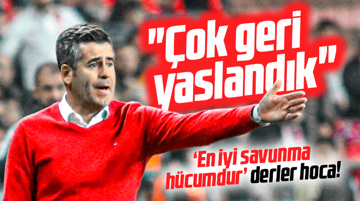 Hüseyin Eroğlu'nun, Dyorex Boluspor maçı açıklaması! Çok geri yaslandık