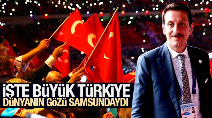 Erdoğan Tok'tan olimpiyat açıklaması: Dünyanın gözü Samsundaydı