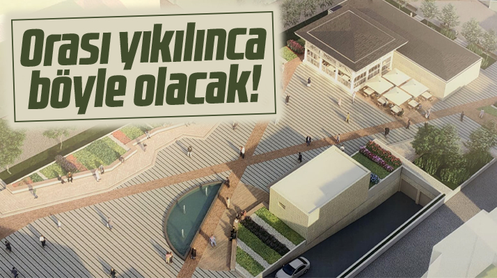 Samsun'da yıkımı yapılan Anakent İş Merkezi'nin yerine bu proje yapılacak