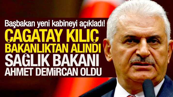Samsun'a şok! Yeni kabine açıklandı Çağatay Kılıç bakanlıktan alındı