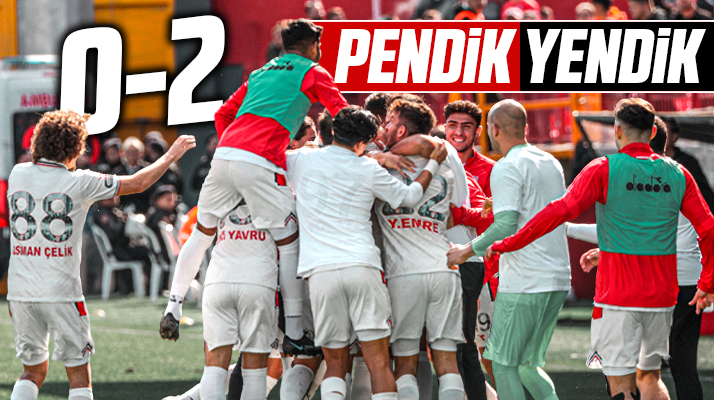 Pendikspor Yılport Samsunspor'a 2-0 yenildi