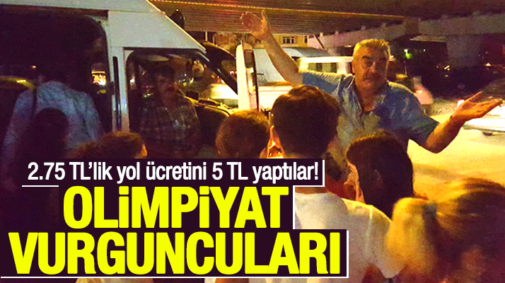 Samsun olimpiyatlarında fırsatçılık yaptılar Tekkeköy-Samsun yol ücretini 5 TL yaptılar
