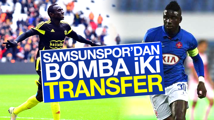 Samsunspor, Boubacar Dialiba Diabang ve Abel Camara ile anlaştı