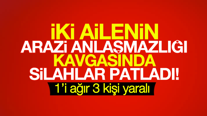 Samsun'un Terme ilçesinde iki aile arasında silahlı çatışma çıktı