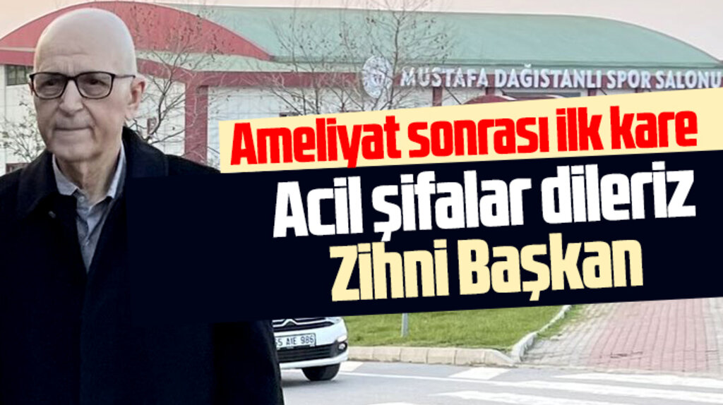 Eski Samsun Büyükşehir Başkanı Şahin ameliyat sonrası ilk kez görüntülendi