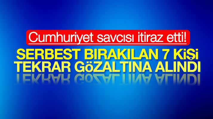 Samsun'da suç örgütü operasyonu: Serbest bırakılan 7 kişi tekrar gözaltına alındı