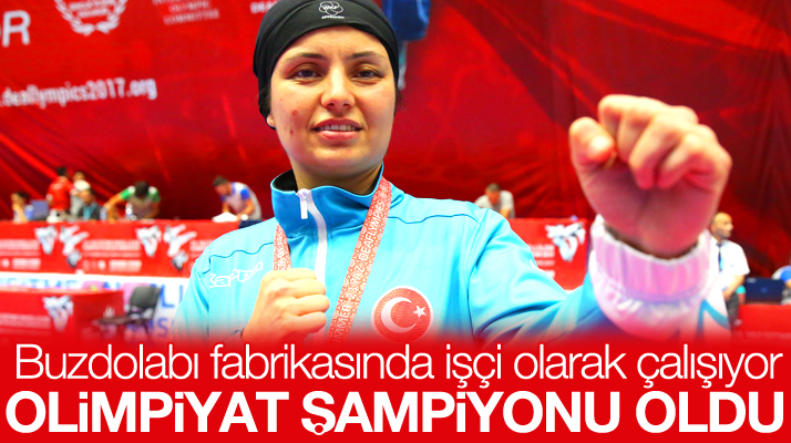 Samsun olimpiyatlarında milli karateci Gamze Karesteci altın madalya kazandı