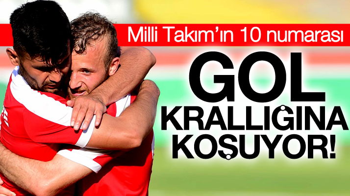 İşitme Engelliler Milli Takımının 10 numarası Eşref Metin Su gol krallığına koşuyor