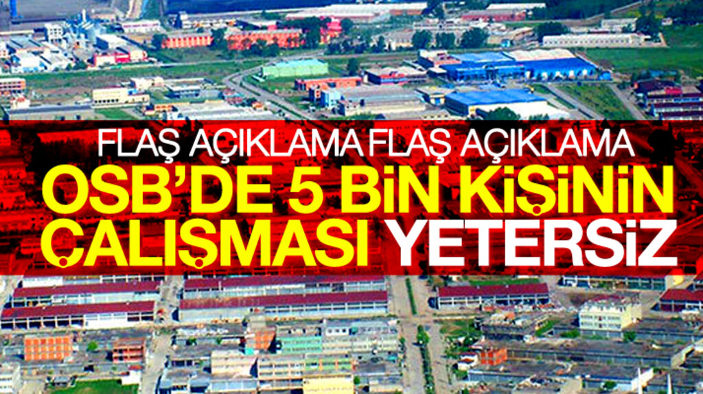 Samsun Valisi Osman Kaymak OSB'de çalışan işçi sayısını yetersiz buldu