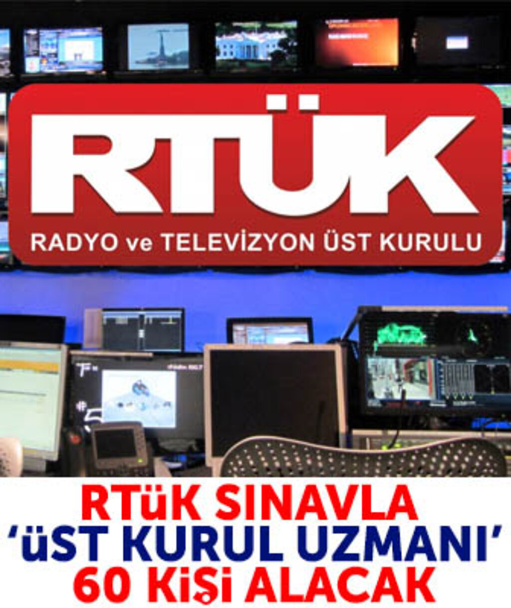 Sınavla 60 uzman yardımcısı RTÜK'e alınacak